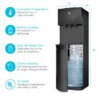 Avalon Stainless steel Bottom-loading Cold and hot Water cooler