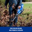 Kobalt 80-volt 630-CFM 140-MPH Battery Handheld Leaf Blower 2.5 Ah