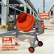 YARDMAX 4.0 CU FT concrete mixer 4.0-Cu. Feet 0.68 -HP Concrete Mixers YARDMAX 4.0 CU FT concrete mixer 4.0-Cu. Feet 0.68 -HP Concrete Mixers