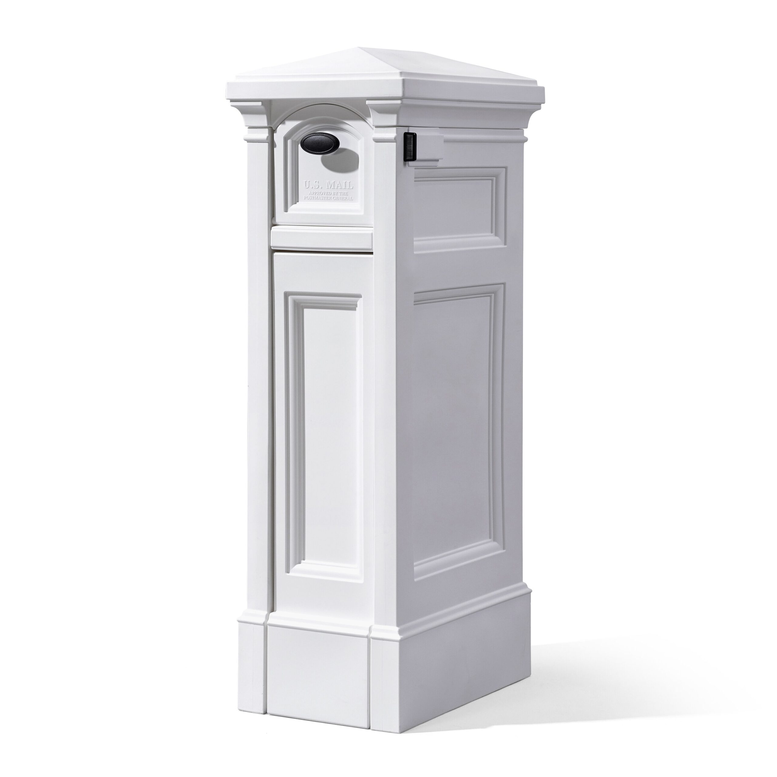 Step2 Atherton Locking Plastic Extra Large Mailbox White Step2 Atherton Locking Plastic Extra Large Mailbox White