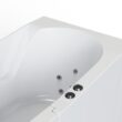 RELIABILT Fairplay 36.00-in W x 34.5-in H x 24-in D White Lazy susan Corner base Ready to assemble Plywood Cabinet (Recessed Panel Shaker)