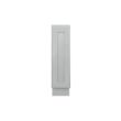 RELIABILT Overlake 9-in W x 34.5-in H x 24-in D Gray Base Ready to assemble Plywood Cabinet (Recessed Panel Shaker)