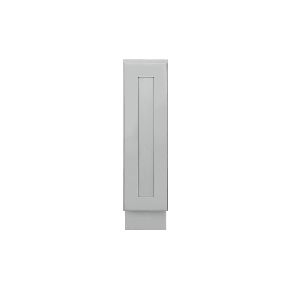 RELIABILT Overlake 9-in W x 34.5-in H x 24-in D Gray Base Ready to assemble Plywood Cabinet (Recessed Panel Shaker) RELIABILT Overlake 9-in W x 34.5-in H x 24-in D Gray Base Ready to assemble Plywood Cabinet (Recessed Panel Shaker)
