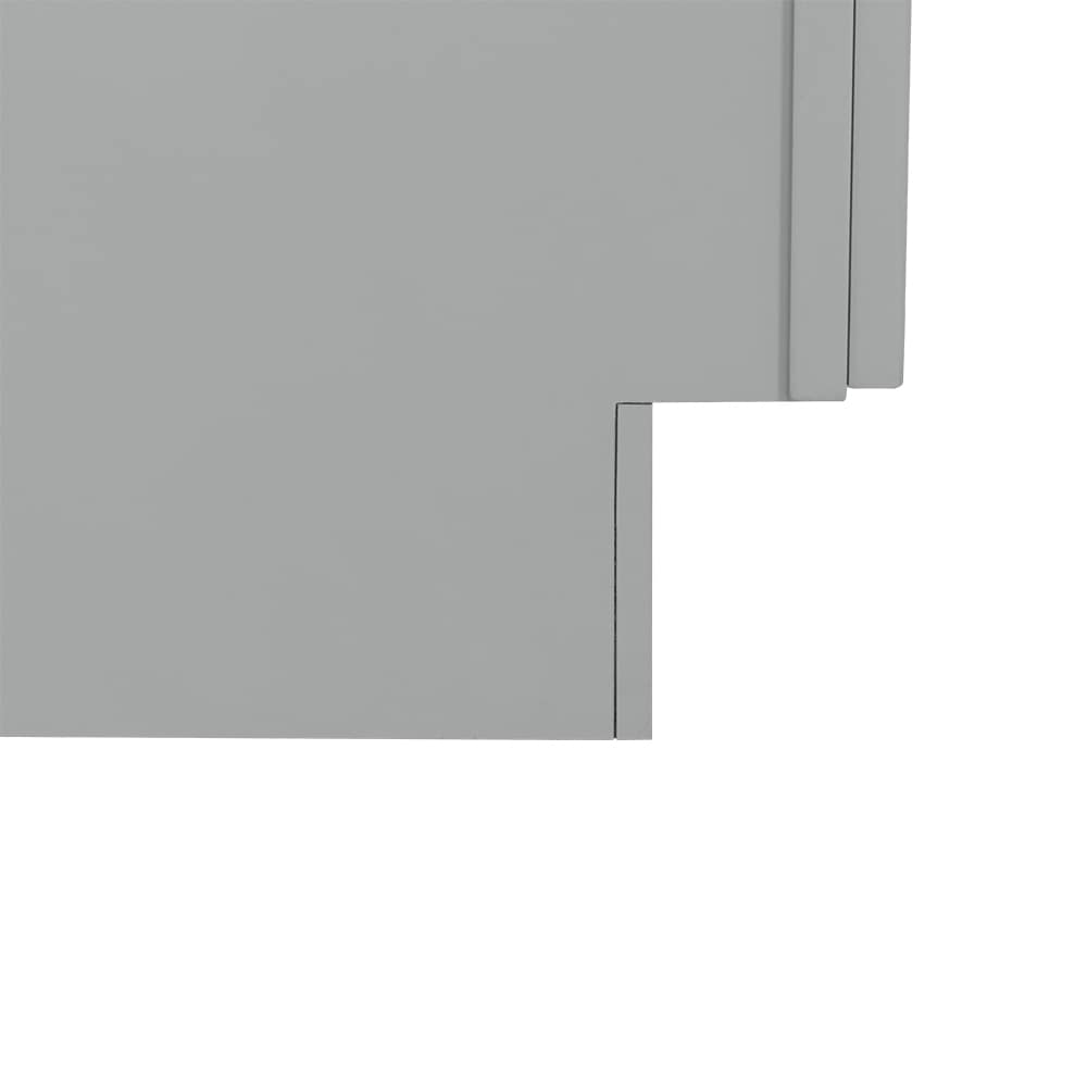 RELIABILT Overlake 9-in W x 34.5-in H x 24-in D Gray Base Ready to assemble Plywood Cabinet (Recessed Panel Shaker) RELIABILT Overlake 9-in W x 34.5-in H x 24-in D Gray Base Ready to assemble Plywood Cabinet (Recessed Panel Shaker)