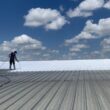 AMES Maximum Stretch 5-gallon White Elastomeric Reflective Roof Coating ( 1-year limited Warranty)