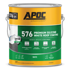 APOC 576 3.6-quart White Silicone Reflective Roof Coating ( Lifetime Warranty)