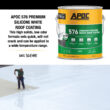 APOC 576 3.6-quart White Silicone Reflective Roof Coating ( Lifetime Warranty)