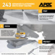 APOC 243 4.75-gallon White Elastomeric Reflective Roof Coating (