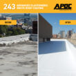 APOC 243 4.75-gallon White Elastomeric Reflective Roof Coating (