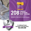 APOC 208 4.75-gallon Silver Aluminum Reflective Roof Coating ( 7-year limited Warranty)