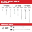 Milwaukee 3/8 in. and 1/4 in. Drive SAE/Metric Ratchet and Socket Mechanics Tool Set with PACKOUT Case (106-Piece) 48-22-9486