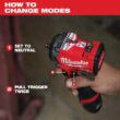 Milwaukee M12 FUEL 12V Li-Ion Brushless Cordless Stubby 3/8 in. Impact Wrench Kit w/(1) 5.0Ah & (1) 2.5 Ah High Output Batteries 2562-22