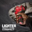 Milwaukee M12 FUEL 12V Li-Ion Brushless Cordless Stubby 3/8 in. Impact Wrench Kit w/(1) 5.0Ah & (1) 2.5 Ah High Output Batteries 2562-22