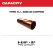 Milwaukee M12 12-Volt Lithium-Ion Brushless Cordless 1-1/4 in. - 2 in. Copper Tubing Cutter 2479-20