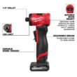 Milwaukee M12 FUEL 12V Lithium-Ion Brushless Cordless 1/4 in. Right Angle Die Grinder Kit w/ 5.0 Ah & 2.5 Ah Batteries 3485-22 Milwaukee M12 FUEL 12V Lithium-Ion Brushless Cordless 1/4 in. Right Angle Die Grinder Kit w/ 5.0 Ah & 2.5 Ah Batteries 3485-22