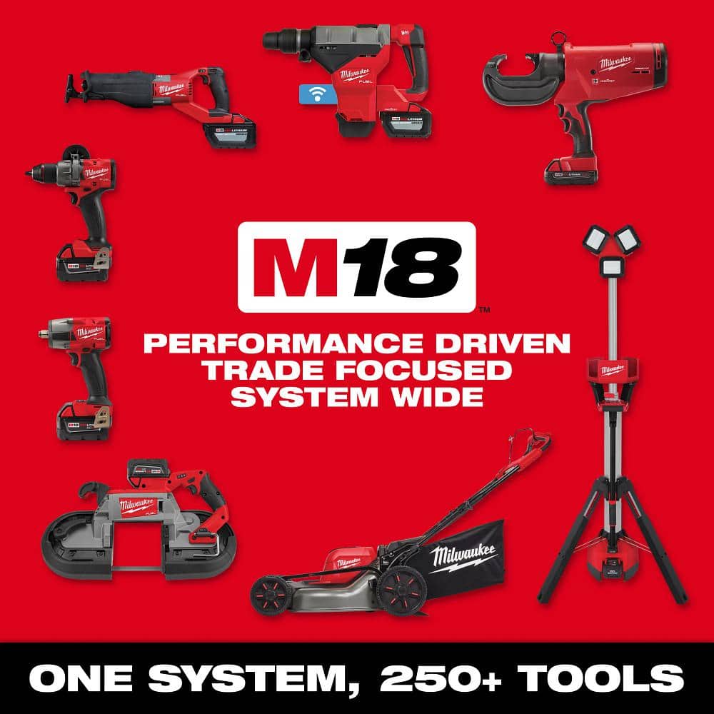 Milwaukee M18 FUEL 18-Volt Lithium-Ion Brushless Cordless Coil Roofing Nailer (Tool Only) 2909-20 Milwaukee M18 FUEL 18-Volt Lithium-Ion Brushless Cordless Coil Roofing Nailer (Tool Only) 2909-20
