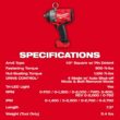 Milwaukee M18 FUEL 18V Lithium-Ion Brushless Cordless High Torque 1/2 in. Impact Wrench w/ Pin Detent (Tool-Only) 2966-20