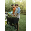 Keter Urban Bloomer Raised Garden Bed with Self-Watering and Drainage System Elevated Raised Planter for Backyard Patio Balcony