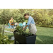 Keter Urban Bloomer Raised Garden Bed with Self-Watering and Drainage System Elevated Raised Planter for Backyard Patio Balcony