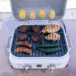 Kenmore 2-Burner Portable Tabletop Retro Gas Grill