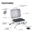 Kenmore 2-Burner Portable Tabletop Retro Gas Grill