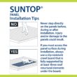 SUNTOP PALRAM 2.2-Feet x 6-Feet Corrugated Castle Gray Polycarbonate plastic Roof Panel 10 -Pack