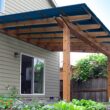 SUNTUF PALRAM 2.2-Feet x 6-Feet Corrugated Blue Polycarbonate plastic Roof Panel 10 -Pack