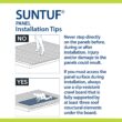 SUNTUF 2-ft x 6-ft Corrugated Solar grey Polycarbonate plastic Roof Panel 10 -Pack