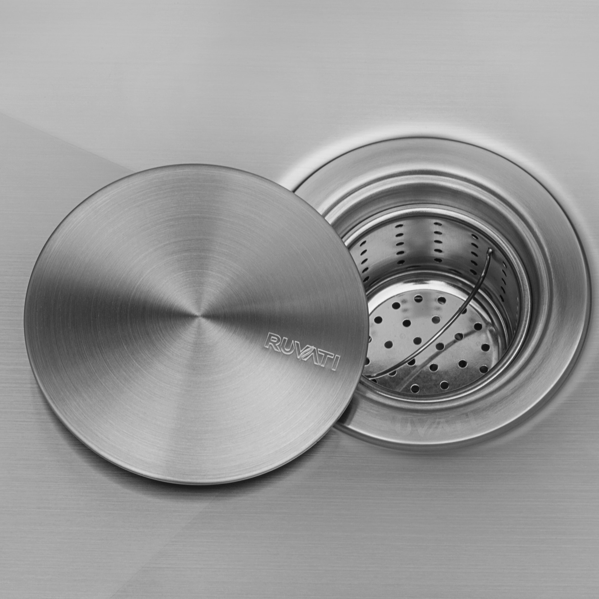 Ruvati Dual-Tier Undermount 33.5-Inches x 19-Inches Stainless steel Single bowl 16 -Gauge Workstation Kitchen Sink Ruvati Dual-Tier Undermount 33.5-Inches x 19-Inches Stainless steel Single bowl 16 -Gauge Workstation Kitchen Sink