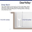 DeerValley Glen Undermount 31.89-Inches x 19.09-Inches Fireclay Single bowl Kitchen Sink