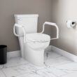 American Standard Clean White Elongated Chair height Soft Close 2-piece Toilet 12-in Rough-In WaterSense 1.28 GPF