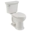 American Standard Esteem VorMax White Elongated Chair height Soft Close 2-piece Toilet 12-in Rough-In WaterSense 1.28 GPF