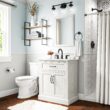American Standard Esteem VorMax White Elongated Chair height Soft Close 2-piece Toilet 12-in Rough-In WaterSense 1.28 GPF