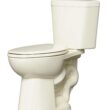 Project Source Pro-Flush Oyster Dual Flush Elongated Chair height 2-piece Toilet 12-in Rough-In WaterSense 1.6 GPF