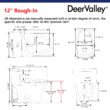 DeerValley Prism White Dual Flush Elongated Chair height Soft Close 1-piece Toilet 12-in Rough-In WaterSense 1.6 GPF