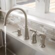 Moen Edison Spot Resist Stainless Single Handle Deck-mount Kitchen Faucet (Soap Dispenser Included) ( Side Sprayer Included )