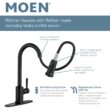 Moen Align Spot Resist Stainless Single Handle Deck-mount Pull-down Kitchen Faucet with Sprayer Moen Align Spot Resist Stainless Single Handle Deck-mount Pull-down Kitchen Faucet with Sprayer