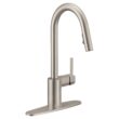 Moen Align Spot Resist Stainless Single Handle Deck-mount Pull-down Kitchen Faucet with Sprayer Moen Align Spot Resist Stainless Single Handle Deck-mount Pull-down Kitchen Faucet with Sprayer
