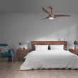 Minka Aire Light Wave 52 52-in Distressed Koa with Distressed Koa Blades Propeller Ceiling Fan With Light - Remote Included ( 3 -Blade )