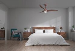 Minka Aire Light Wave 52 52-in Distressed Koa with Distressed Koa Blades Propeller Ceiling Fan With Light - Remote Included ( 3 -Blade )