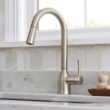 Moen Adler Spot Resist Stainless Single Handle Deck-mount Pull-down Kitchen Faucet with Sprayer ( Deck Plate Included )