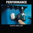 Makita 18V LXT Lithium-Ion Brushless Cordless High Torque 1/2 in. Sq. Drive Utility Impact Wrench (Tool Only) XWT08XVZ