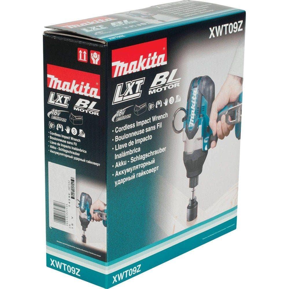 Makita 18V LXT Lithium-Ion Brushless Cordless High Torque 7/16 in. Hex Impact Wrench (Tool-Only) XWT09Z Makita 18V LXT Lithium-Ion Brushless Cordless High Torque 7/16 in. Hex Impact Wrench (Tool-Only) XWT09Z