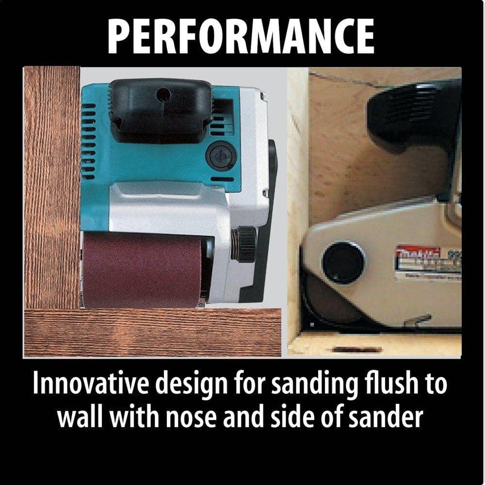 Makita 8.8 Amp 3 in. x 24 in. Corded Belt Sander 9920 Makita 8.8 Amp 3 in. x 24 in. Corded Belt Sander 9920