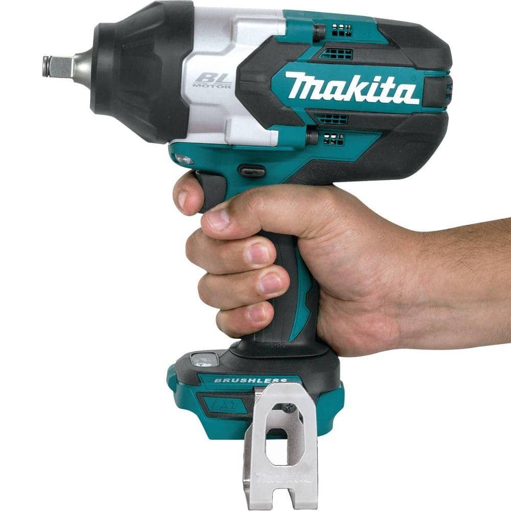 Makita 18V LXT Lithium-Ion Brushless Cordless High Torque 1/2 in. 3-Speed Drive Impact Wrench (Tool-Only) XWT08Z Makita 18V LXT Lithium-Ion Brushless Cordless High Torque 1/2 in. 3-Speed Drive Impact Wrench (Tool-Only) XWT08Z