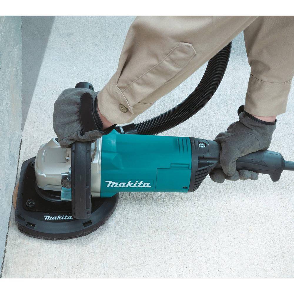 Makita 15 Amp 7 in. Corded Concrete Surface Planer with Dust Extraction Shroud GA9060RX3 Makita 15 Amp 7 in. Corded Concrete Surface Planer with Dust Extraction Shroud GA9060RX3