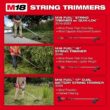Milwaukee M18 FUEL 18V Brushless Cordless 17 in. Dual Battery Straight Shaft String Trimmer (Tool-Only) 3006-20 Milwaukee M18 FUEL 18V Brushless Cordless 17 in. Dual Battery Straight Shaft String Trimmer (Tool-Only) 3006-20