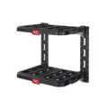 Milwaukee PACKOUT 22.3 in. Black Resin Racking Kit with Metal Reinforced Frame and Integrated Handle 48-22-8480