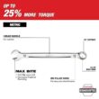 Milwaukee Metric Combination Wrench Set with PACKOUT Compact Organizer (15-Piece) 48-22-9483