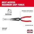 Milwaukee Long Needle Nose Pliers Set with Hose Grip and Slip Resistant Grip (3-Piece) 48-22-6563 Milwaukee Long Needle Nose Pliers Set with Hose Grip and Slip Resistant Grip (3-Piece) 48-22-6563